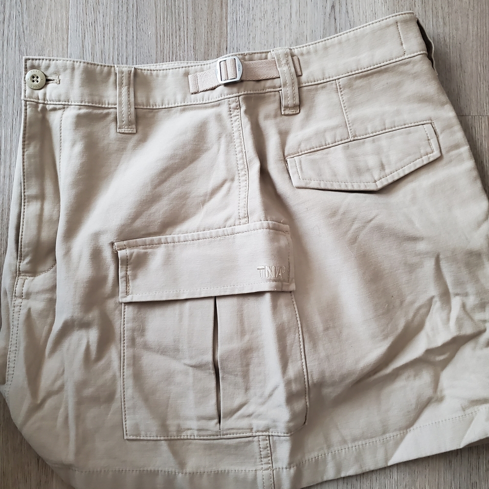 TNA The Supply Cargo Skirt Tan Beige 6 - Picture 3 of 6